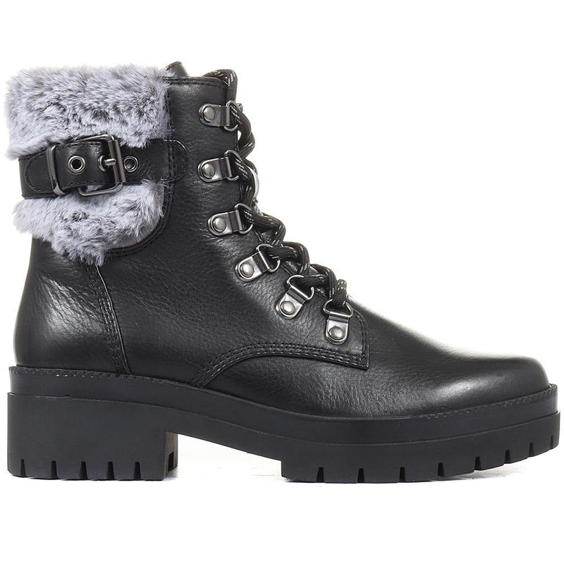 Olga-09 Leather Hiker Boots - SINO34502 / 320 492