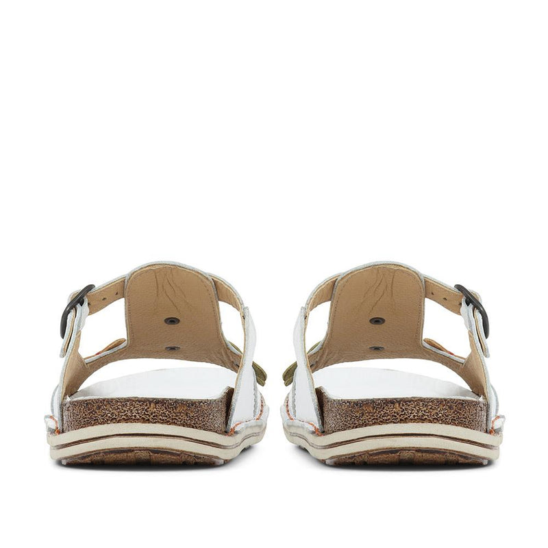 Leather Mule Sandals - CAY33021 / 320 021