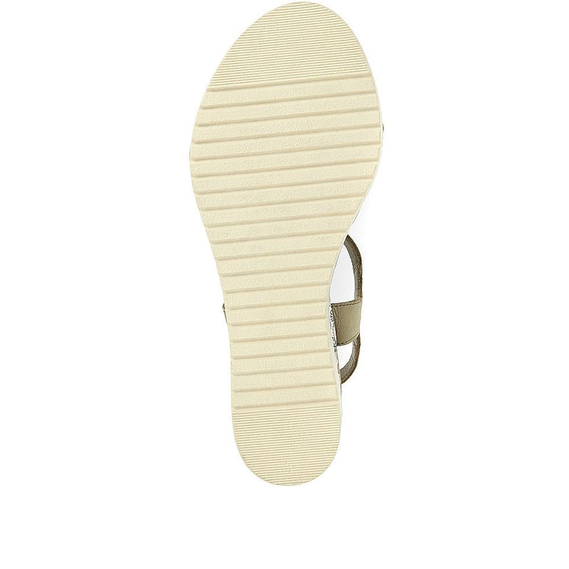 Heeled Wedge Sandals - MKOC35007 / 322 191