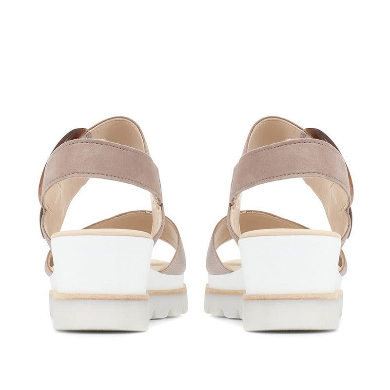 Yeo Wedge Sandals with Buckle - GAB31512 / 317 897