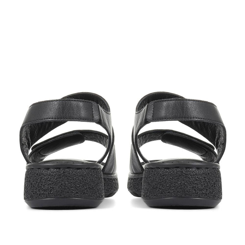 Wide Fit E Leather Sandals - OZAR33034 / 320 198
