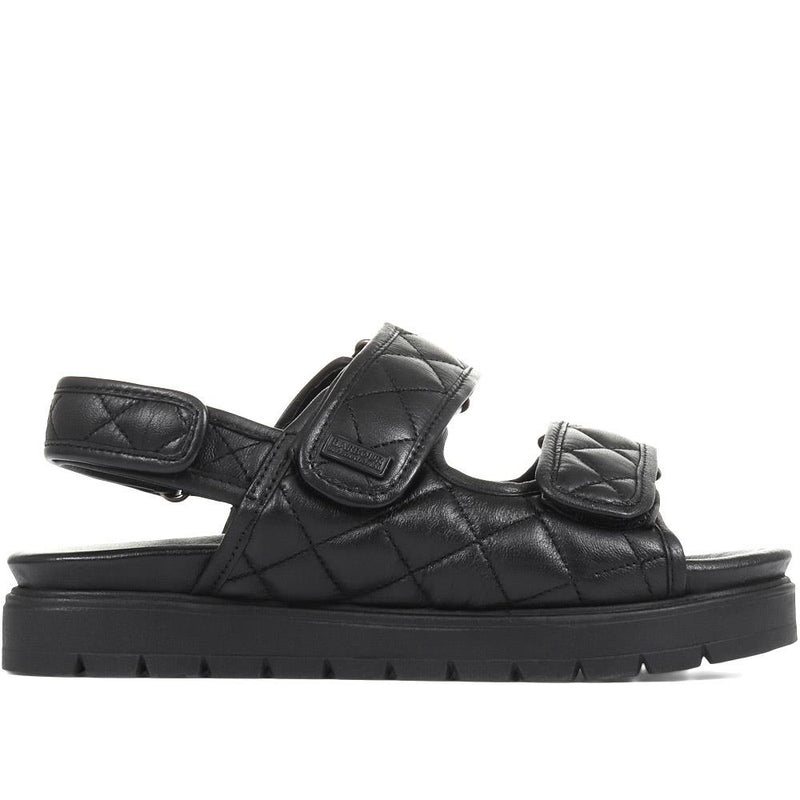 Paris Leather Platform Sandals - BARBR35512 / 321 401