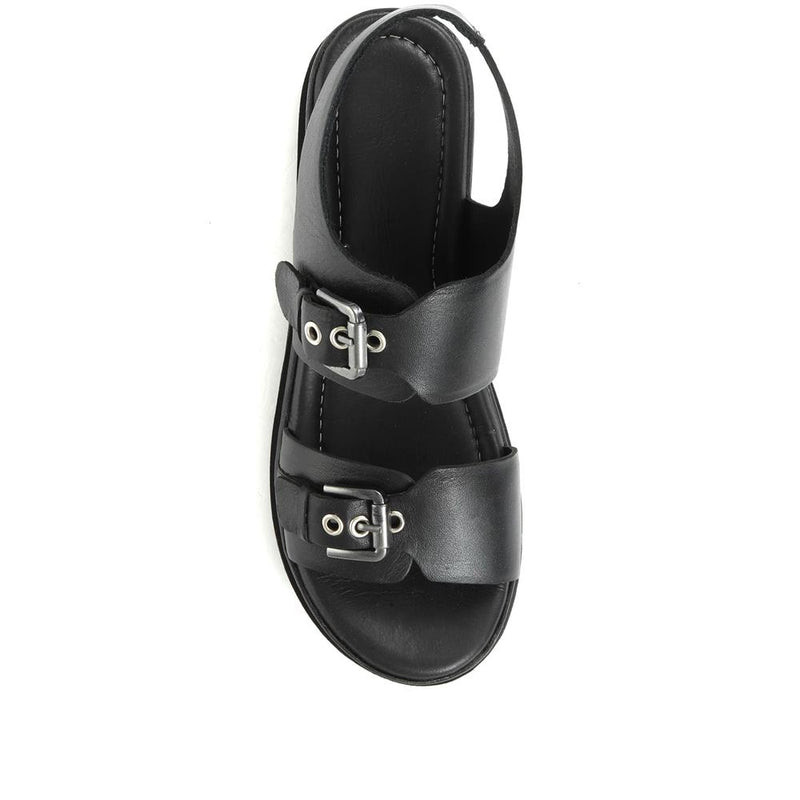 Madalynn Dual Strap Chunky Sandals - MADALYNN / 322 261