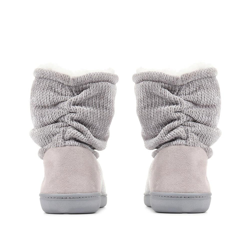 Knitted Slipper Boots - QING36025 / 322 966