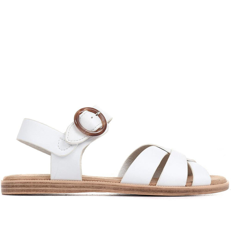 Strappy Buckle Sandals - WBINS35172 / 322 123