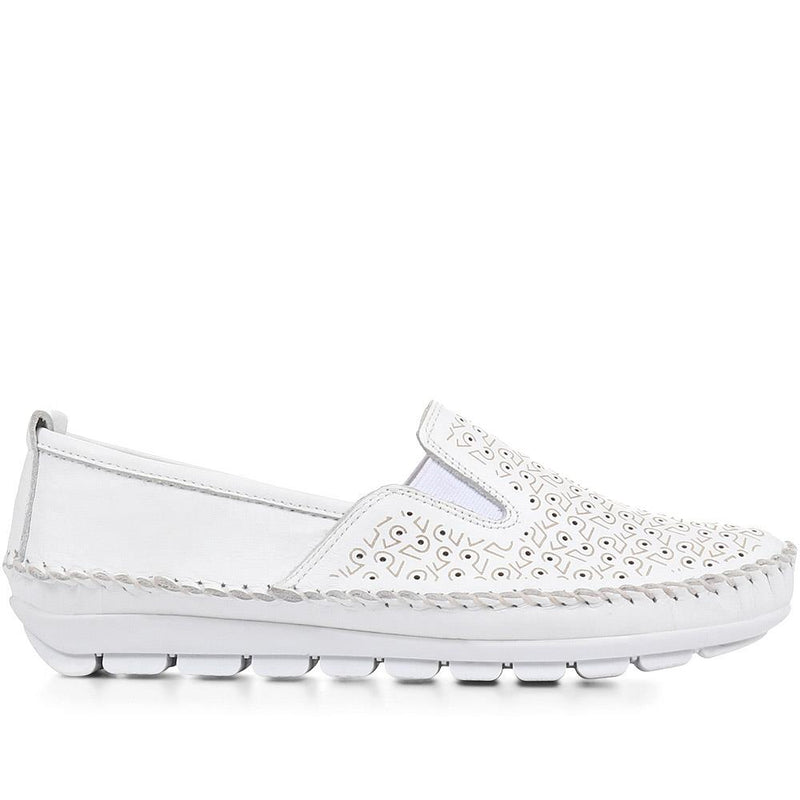 Leather Slip-On Shoes - SIMIN35009 / 323 209