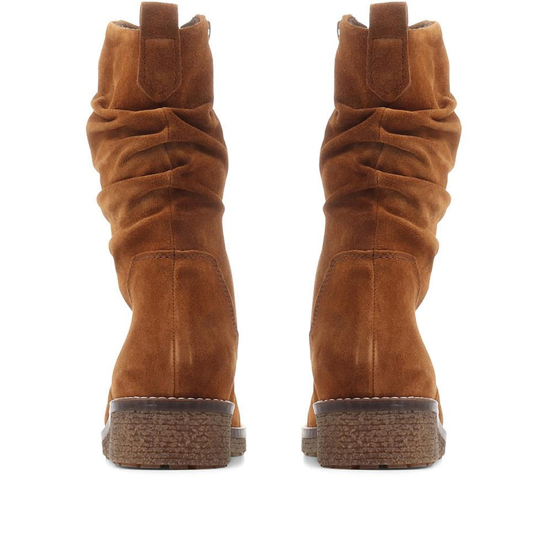 Mya Leather Mid-Calf Boots - GAB36515 / 322 674