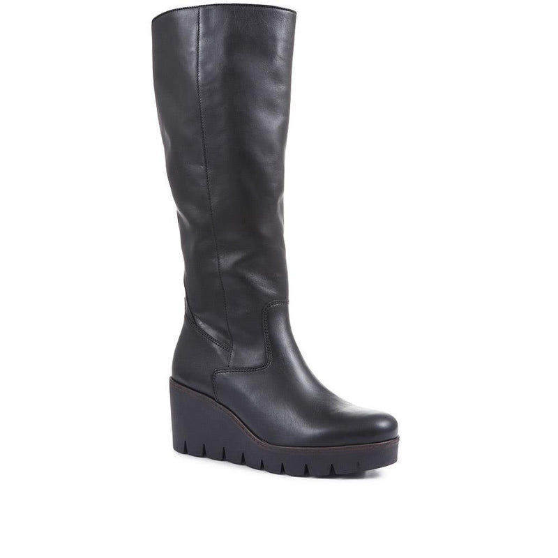 Knee High Wedge Boots - GAB36521 / 322 692