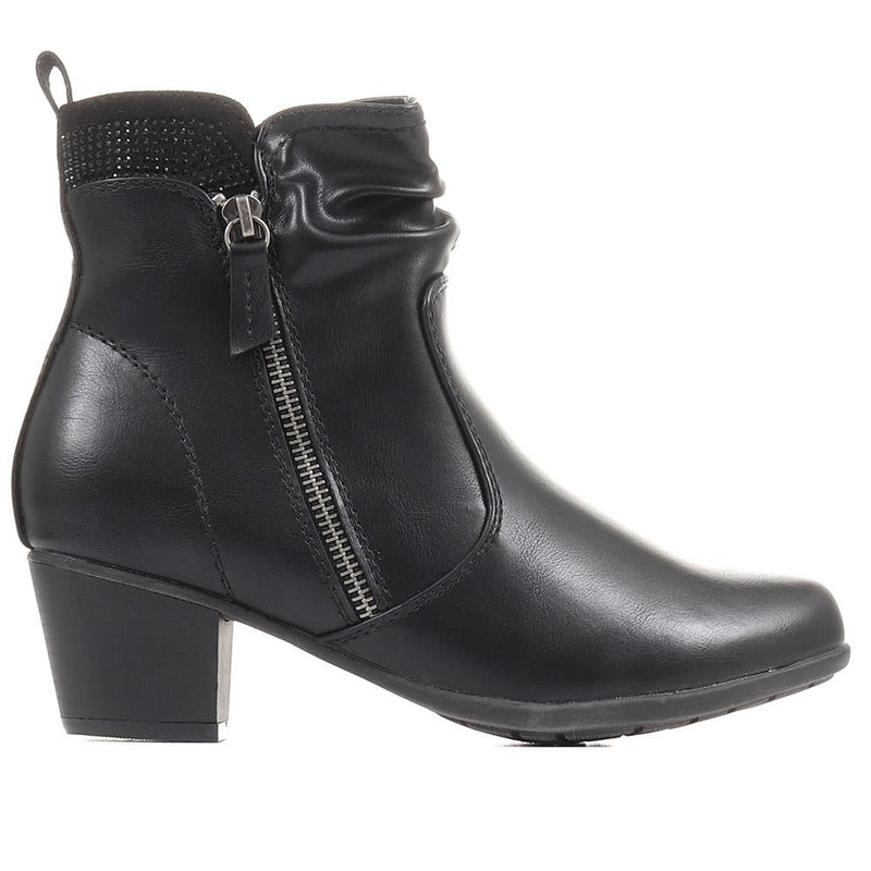 Heeled Ankle Boots - WBINS36140 / 322 953