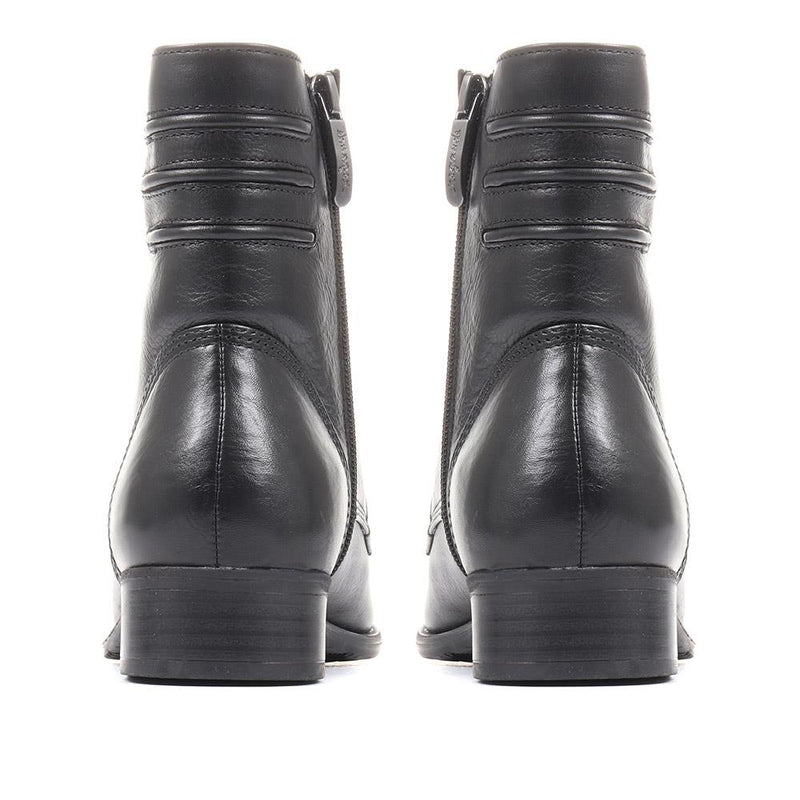 Sabina-03 Leather Ankle Boots - SINO36501 / 322 850