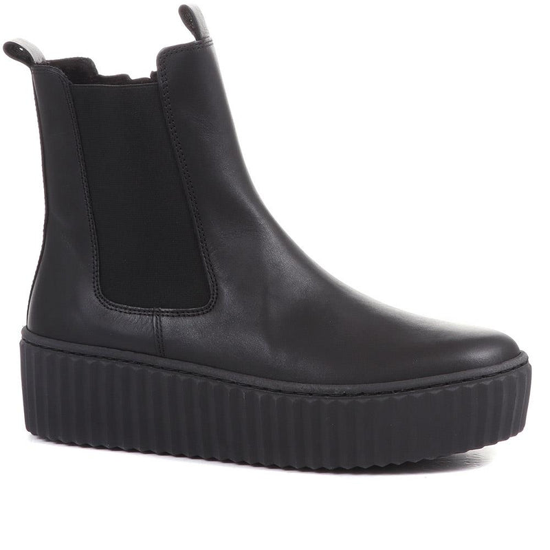 December Leather Chelsea Boots - GAB36547 / 322 983