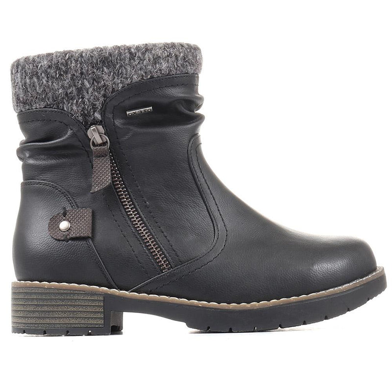 Extra Wide Plus Ankle Boots - MAISIE / 320 915