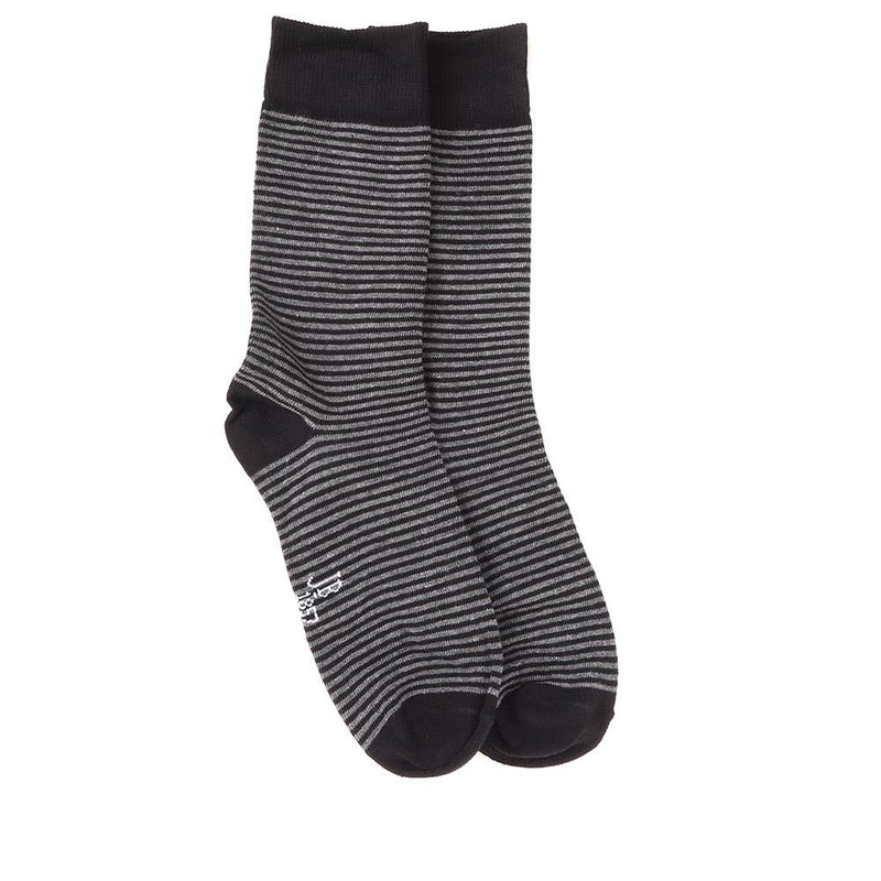 3 Pack Striped Cotton Socks - EKIN36503 / 323 136