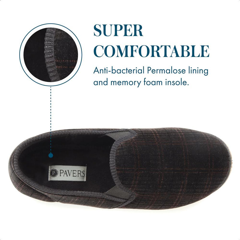 Extra Wide Fit Slippers - QING2200 / 305 623