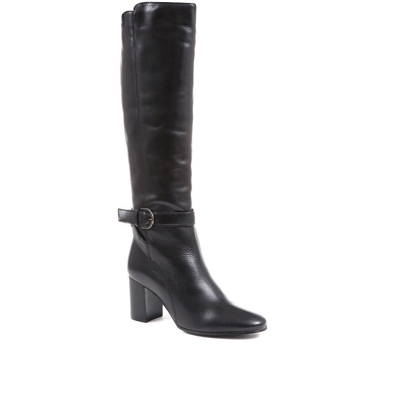 Giovana Leather Knee-High Boots - GIOVANA / 322 807