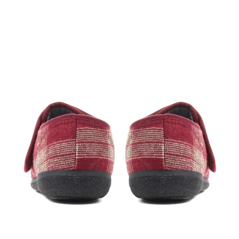 Extra Wide Fit Anti-bacterial Slippers - ADRIANO / 323 119