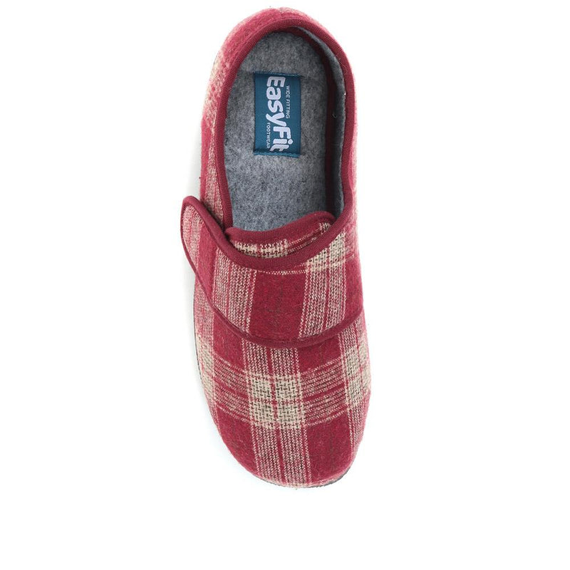 Extra Wide Fit Anti-bacterial Slippers - ADRIANO / 323 119