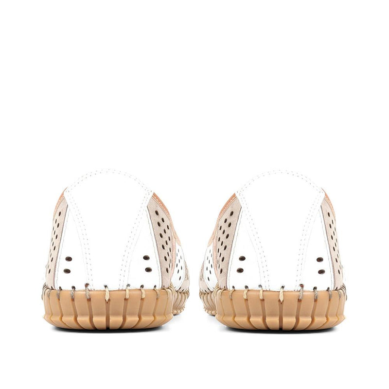 Flat Leather Ballerina Shoes - BELMETIN31009 / 317 955