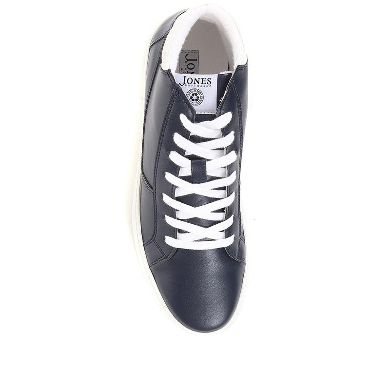 Thorpe Apple Leather High Tops - THORPE / 323 948