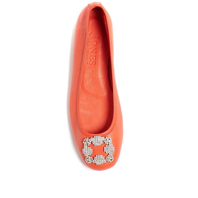 Giorgiana Embellished Ballet Pumps - GIORGIANA / 323 918