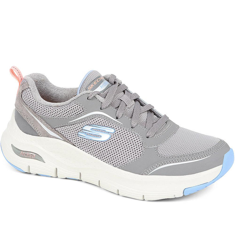 Arch Fit Gentle Stride Lace-Up Trainers - SKE37204 / 323 697