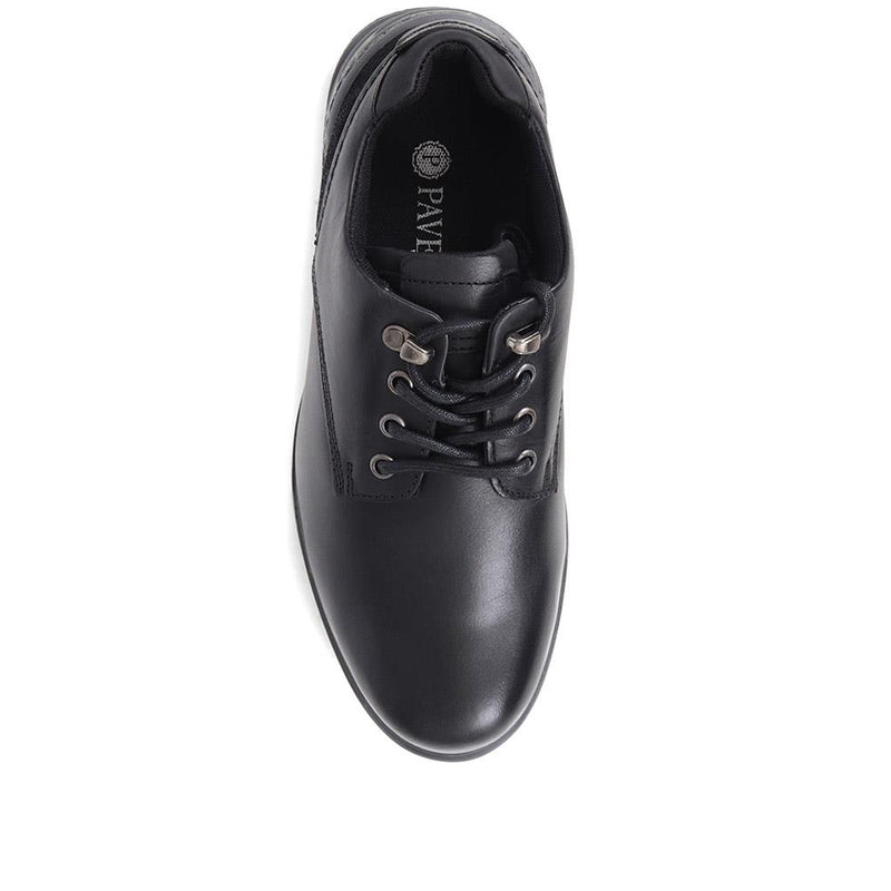 Leather Lace-Up Shoes - TEJ36001 / 322 529