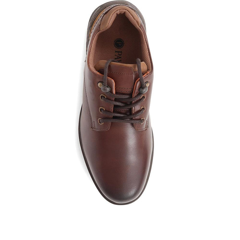 Leather Lace-Up Shoes - TEJ36001 / 322 529