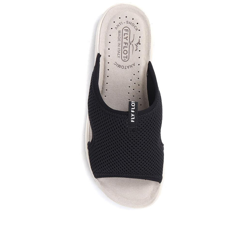 Wide Fit Mule Sandals - FLY37061 / 323 224