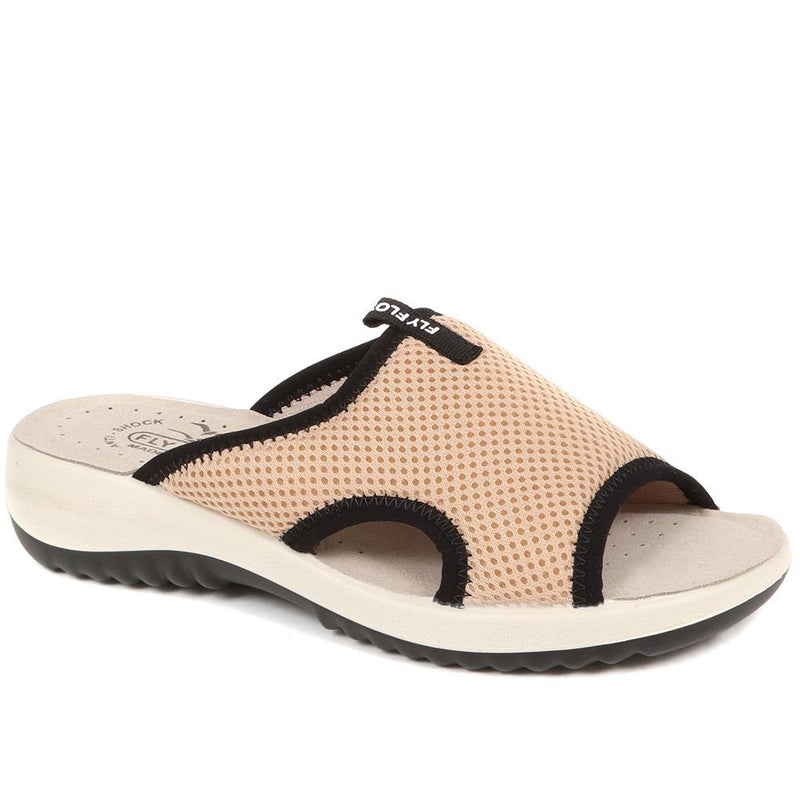 Wide Fit Mule Sandals - FLY37061 / 323 224