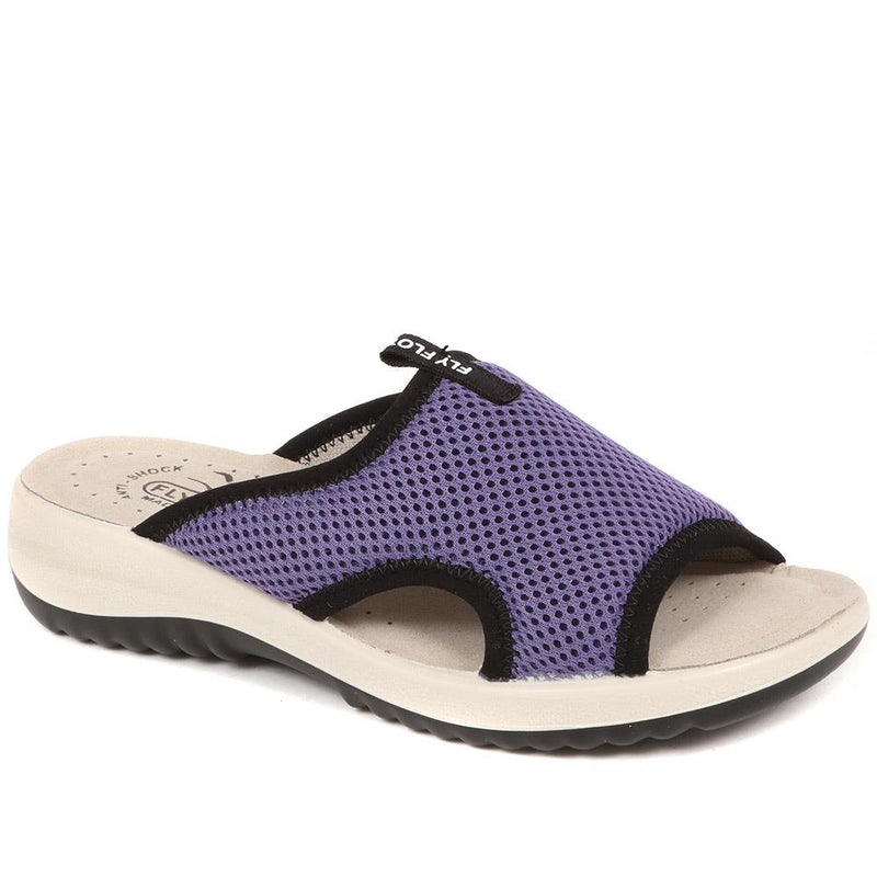 Wide Fit Mule Sandals - FLY37061 / 323 224