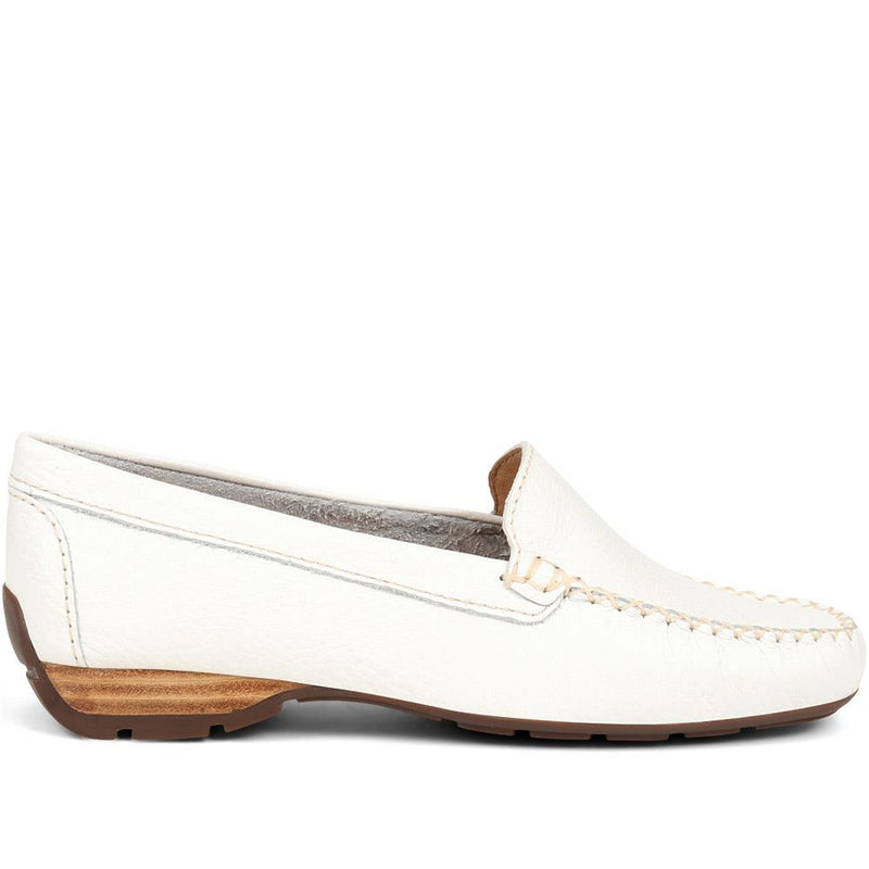 Casual Leather Moccasins - VAN37517 / 323 823