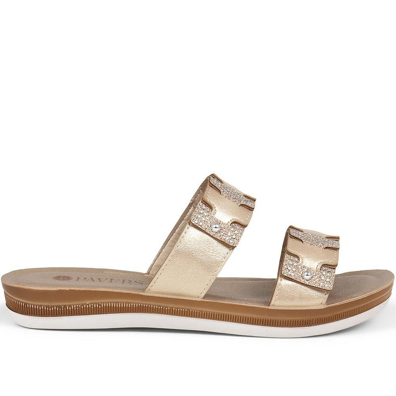 Two Strap Mule Sandals - INB37035 / 323 595