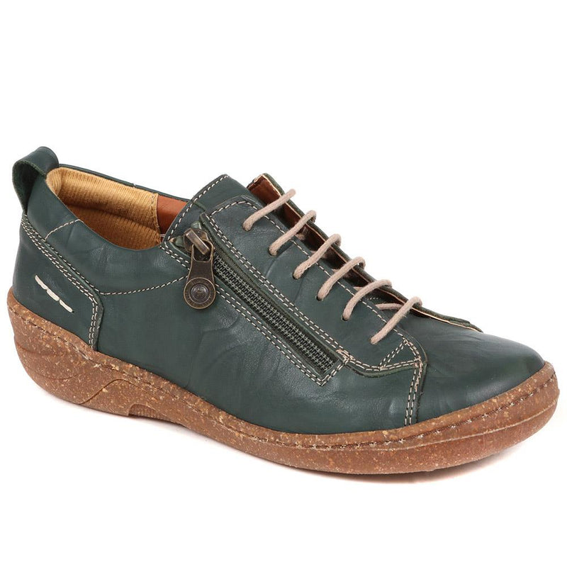 Leather Lace-Up Shoes - HAK37025 / 323 923