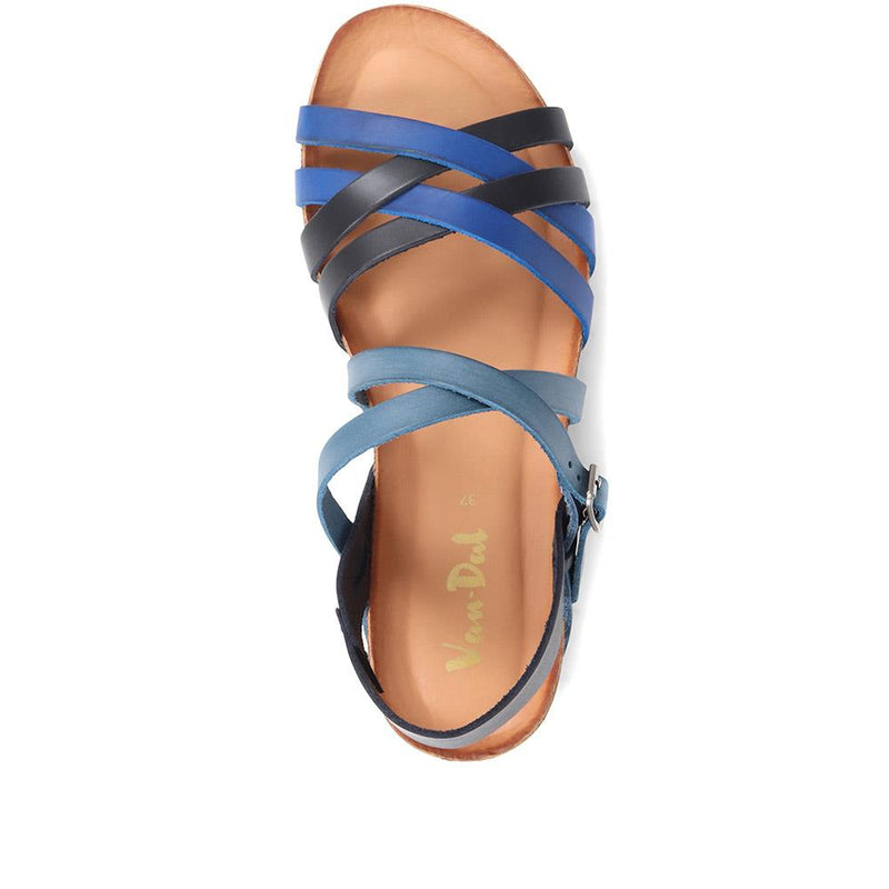 Strappy Leather Sandals - VAN37502 / 323 818