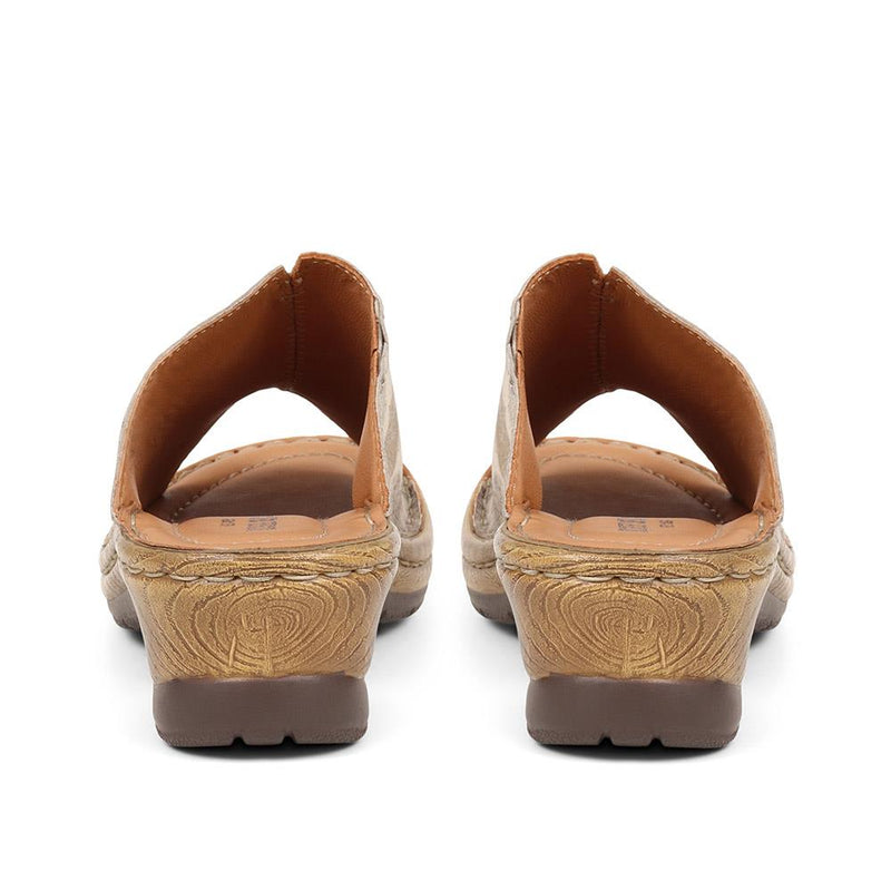 Leather Wedge Mules - JOSEF37501 / 323 355