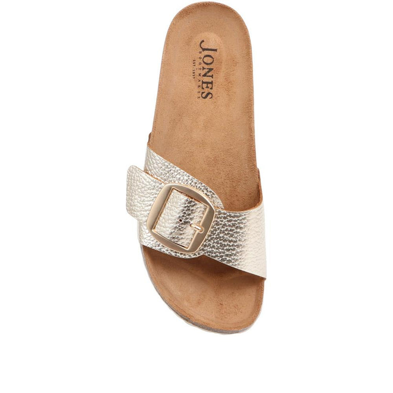 Tulip Buckle Mule Sandals - TULIP / 323 847