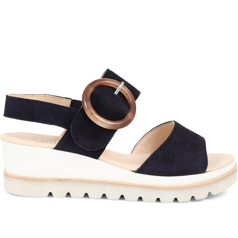 Yeo Wedge Sandals with Buckle - GAB31512 / 317 897