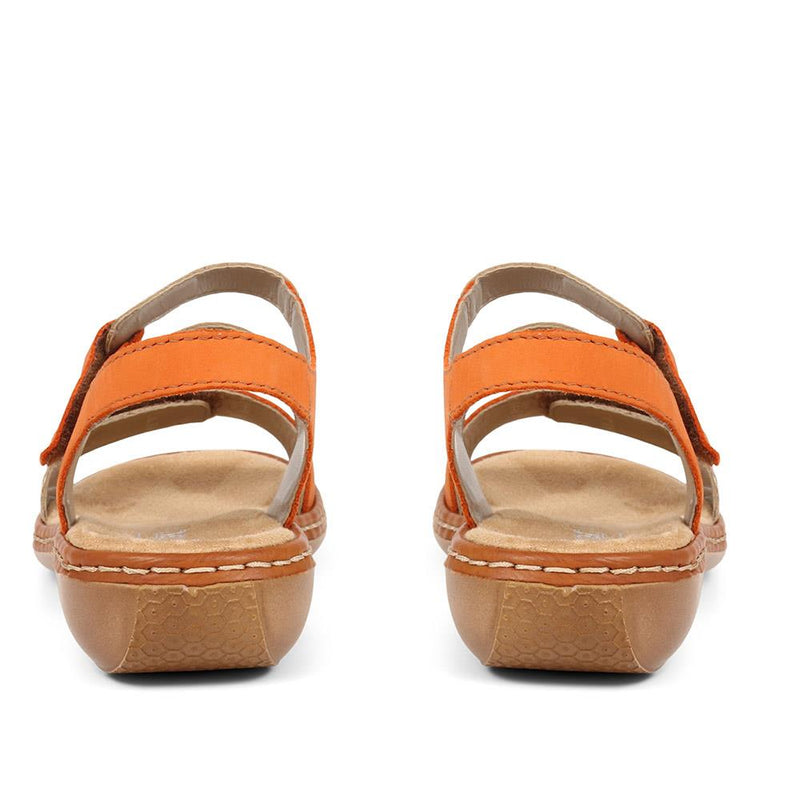 Flat Leather Sandal - RKR29540 / 315 169