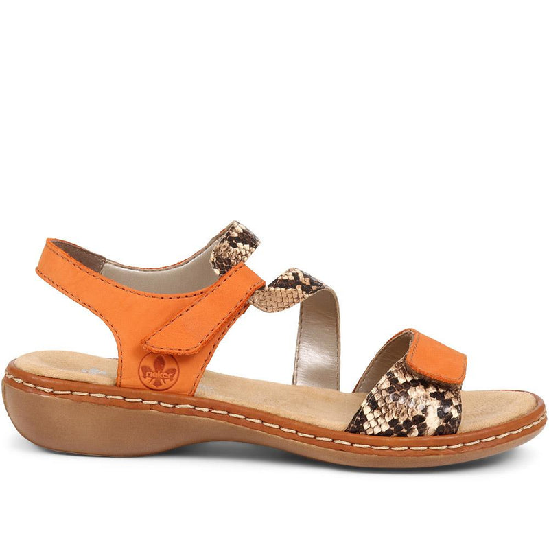 Flat Leather Sandal - RKR29540 / 315 169