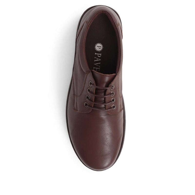 Leather Lace-Up Shoes - LUCK36001 / 324 017