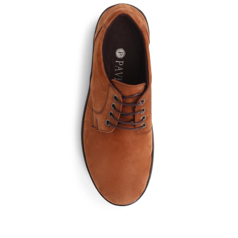 Leather Lace-Up Shoes - LUCK36001 / 324 017