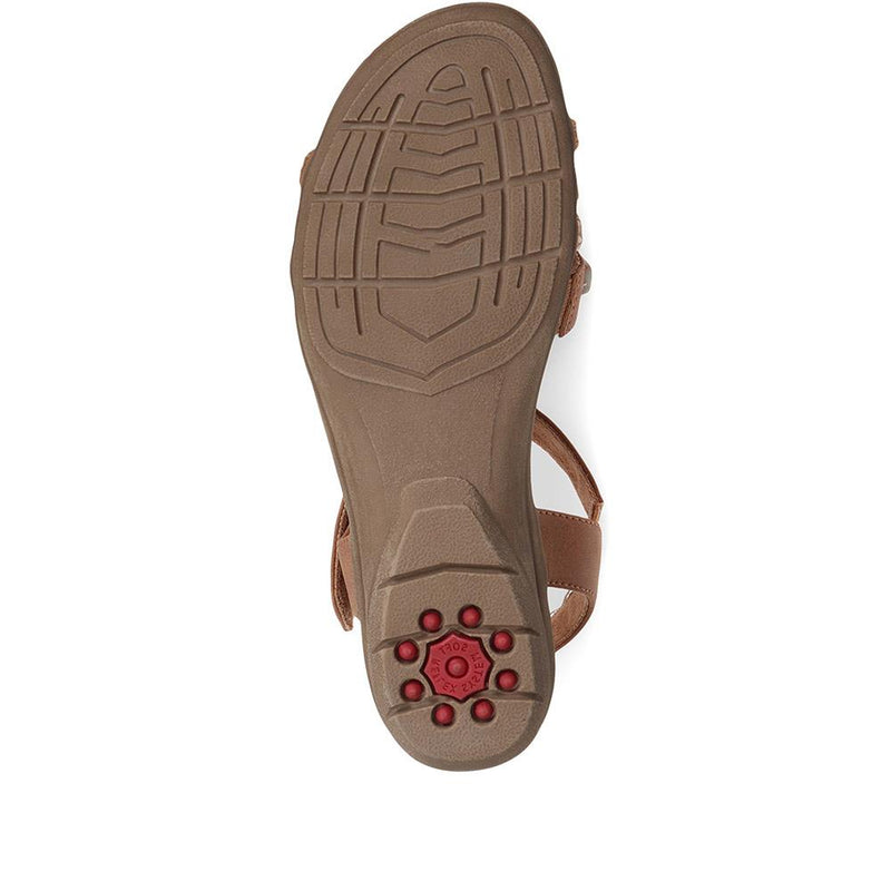 Embellished T-Bar Sandals - CENTR37019 / 323 340