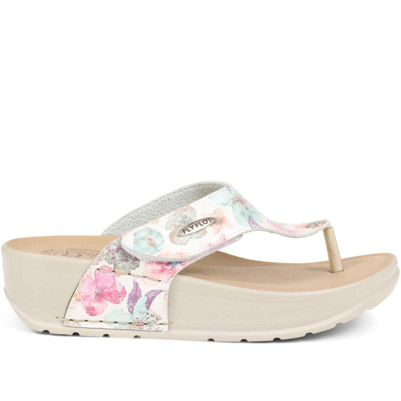 Platform Toe-Post Sandal - FLY37077 / 323 986