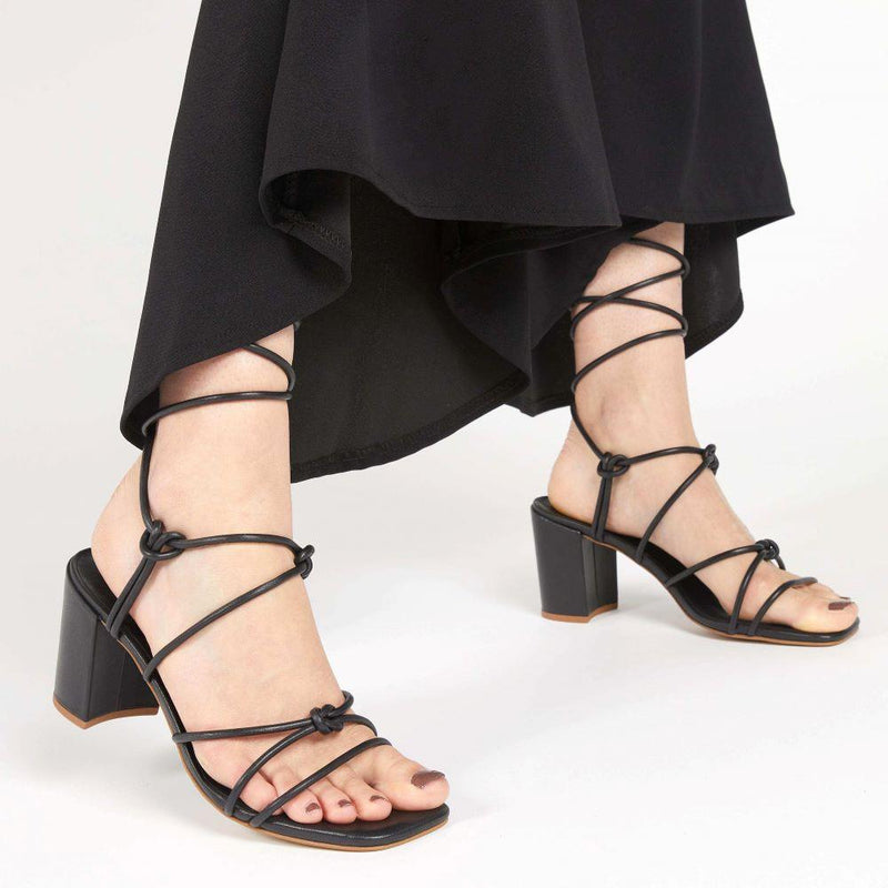 Liezel Gladiator Roped Heels - LIEZEL / 323 702