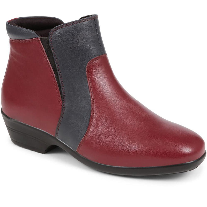 Leather Ankle Boots - KF38010 / 324 467