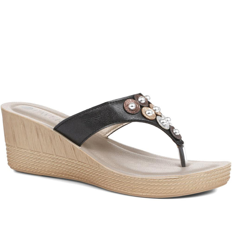 Toe-Post Wedge Sandals - INB35031 / 321 777