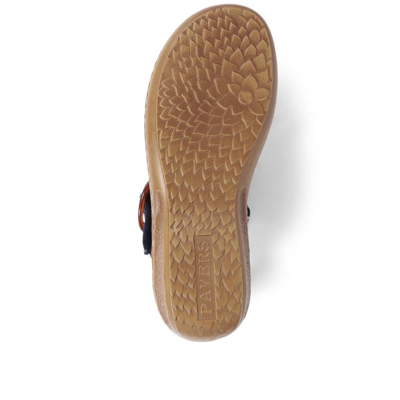 Fully Adjustable Flat Sandals - WBINS35084 / 321 739