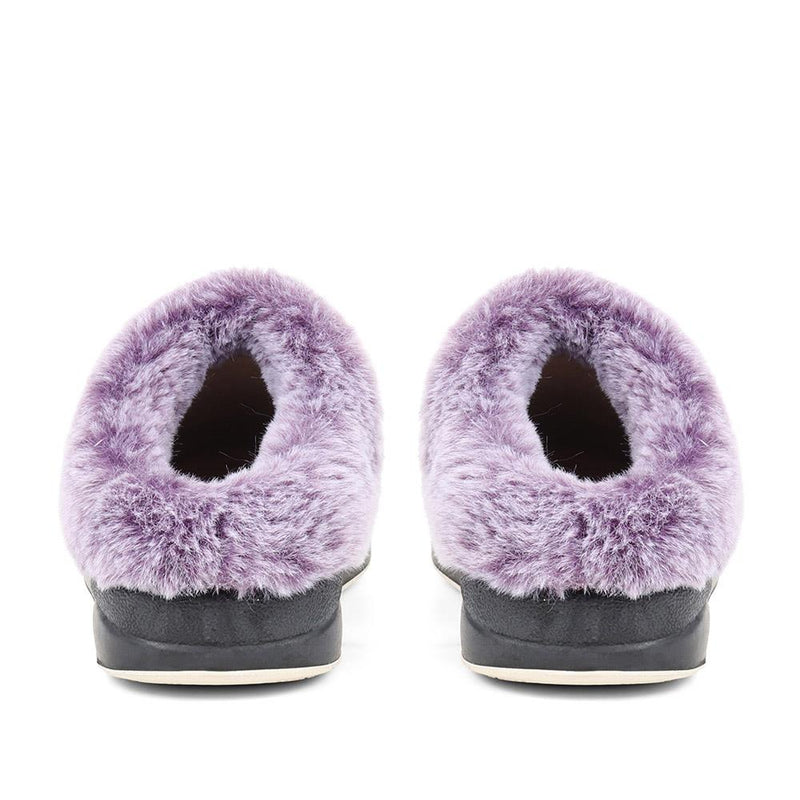 Patterned Full Slippers - QING38008 / 324 188