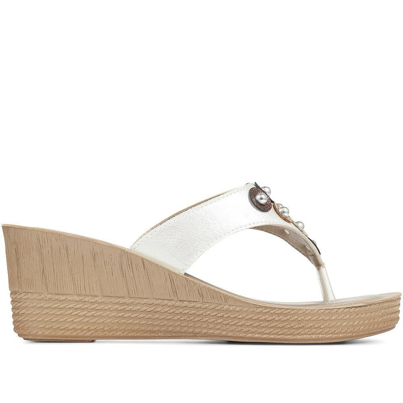 Toe-Post Wedge Sandals - INB35031 / 321 777