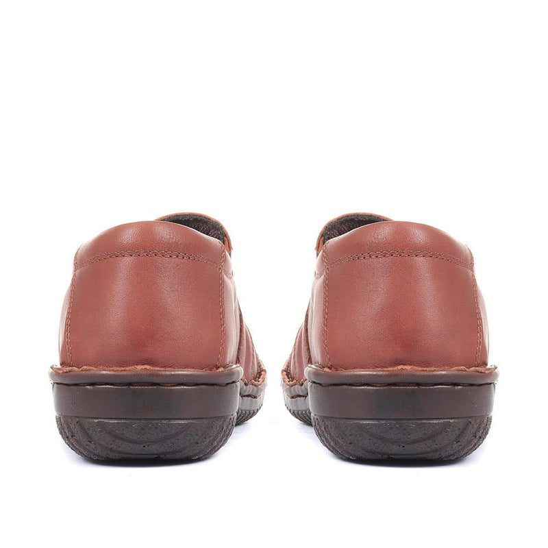 Handmade Leather Slip-On Shoes - HAK30006 / 316 190